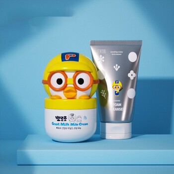 啵乐乐儿童面霜宝宝秋冬润肤乳滋润补水保湿婴儿擦脸霜女孩护肤品温和