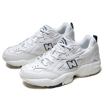 新百伦领跑nb452老爹鞋女鞋子厚度增高春秋酷跑步鞋运动鞋男子608白色