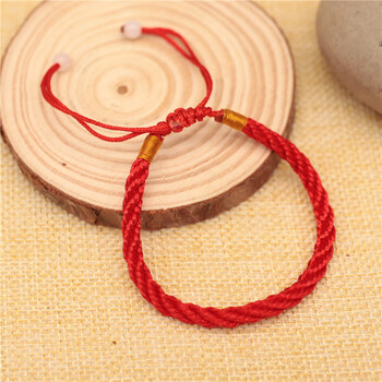 肖战同款红绳手链女手绳手工编织情侣本命年转运男女考生幸运红绳璎珞