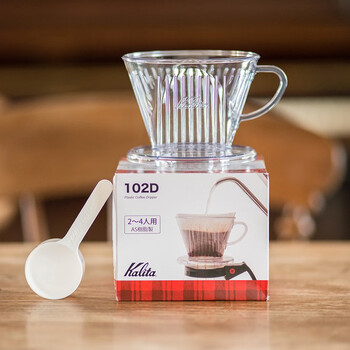 卡丽塔(kalita)日本进口咖啡滤杯扇形手冲过滤器户外露营便携咖啡器具