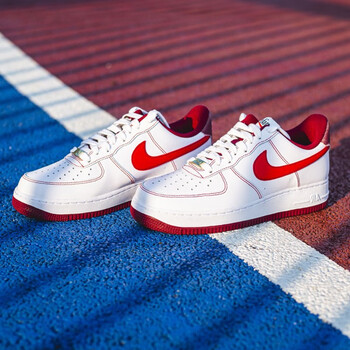 潮nikeairforce1耐克男鞋af1低帮气垫白黑橙电竞空军一号运动鞋休闲