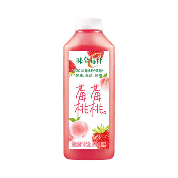 味全 每日c莓莓桃桃 900ml 100%果汁 冷藏果蔬汁饮料