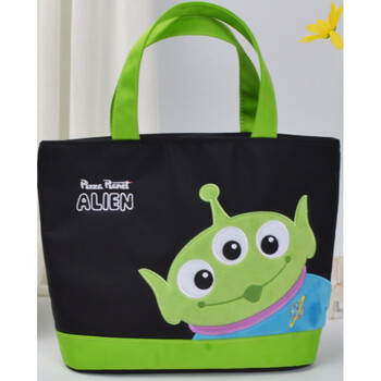 30*12*21披萨星球三眼仔手提包 【迪士尼授权 防伪镭射标】