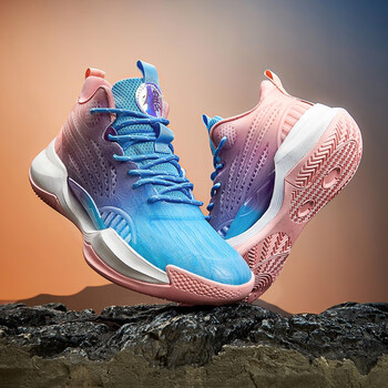 zhenke水花4代夜光篮球鞋男新款实战专业场地训练球鞋青少年学生运动