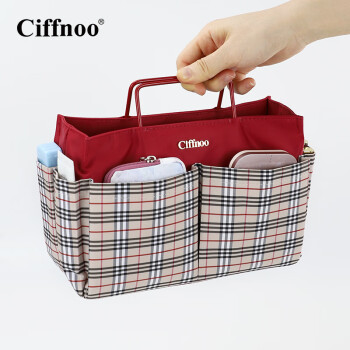琪斐诺（Ciffnoo） 包中包内胆包波士顿枕头包撑型内衬收纳包整理内袋包包女CFN0114 红色