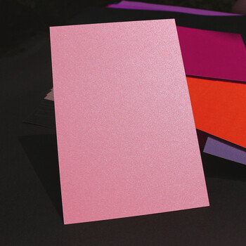 彩色硬纸卡片a4珠光卡纸a6卡片彩色闪光名片250g厚硬空白贺卡绘画画