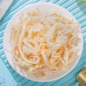 味解馋美味鱿鱼条零食小吃海鲜特产干货食品 罐装原味鱿鱼丝250g*2罐