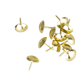 楷赫 图钉 大头圆头钉子软包硬包泡钉仿古装饰钉 仿金11*17mm(100个1