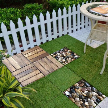 【旗舰自营】阳光房花园阳台木板防腐木地板户外板材露台拼接庭院地面