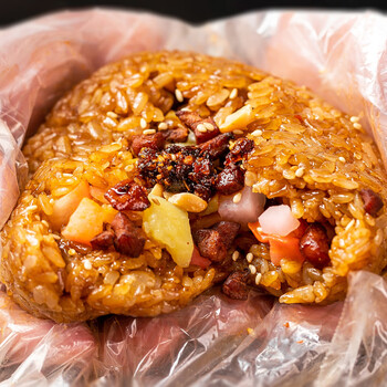 四小姐贵阳糯米饭方便饭团贵州特产小吃脆哨炒饭速食食品免煮即食227