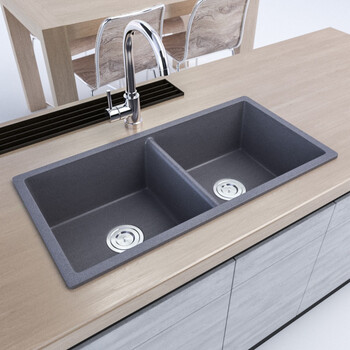 小米(m i)米家通用诺都旅 选品质淘菜盆双槽厨房洗菜盆双槽淘菜洗碗