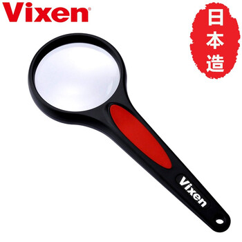VIXEN日本原产进口手持放大镜高清便携儿童老人弱视阅读看书看字看手机 3倍直径60mm(M60)