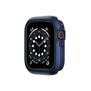 適用蘋果apple watch6/5手錶保護殼5代保護套4代鋁合金 (40mm磨砂藍)5