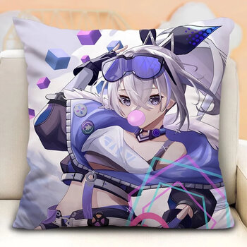 xq银狼抱枕崩坏星穹铁道周边布洛妮娅diy定制游戏卧室床头沙发靠枕16