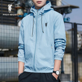 佳婿劳伦拉夫男装防晒衣夏季防紫外线保罗防晒服户外夹克冰丝透气