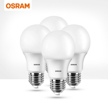 OSRAM欧司朗星亮A型LED球泡e27螺口无频闪护眼led灯泡大功率球泡 11W 白光 4只装【图片 价格 品牌 报价】-京东