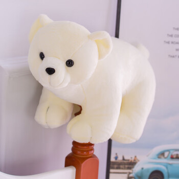 赟娅北极熊玩偶公仔毛绒玩具仿真小白熊大熊二抱枕布娃娃女生生日礼物