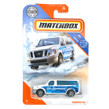 Matchbox火柴盒城市英雄服务车队合金小车怀旧汽车模型男孩玩具车 083尼桑海洋车