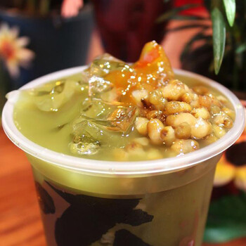 熟糖纳绿豆斤蜜豆糖蜜豆珍珠奶茶店冰沙烘培馅料原料糖绿豆冰粥