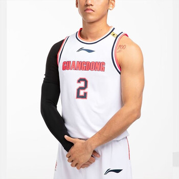 李宁cba球衣篮球服2022徐杰同款广东宏远11冠比赛上衣2号白l