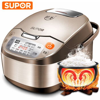 
                                        苏泊尔（SUPOR）电饭煲CFXB40FC832-75智能预约多功能球釜电饭锅4L                