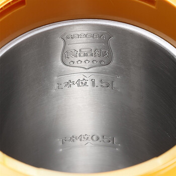 美的（Midea）电水壶双层防烫进口温控器304不锈钢电热水壶WQJ1501b（1.5L)