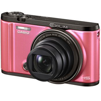 卡西欧（CASIO）ZR3500 数码相机  （1210万像素 3.0英寸液晶屏 12倍光学变焦 25mm广角）粉色