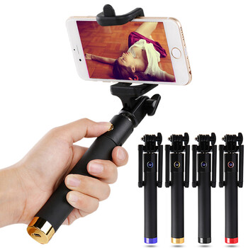 
                                        萝莉 铝合金自拍杆手机神器自拍棒适用于苹果iphone5S/6/Plus三星小米支架 铝合金蓝牙-粉色                