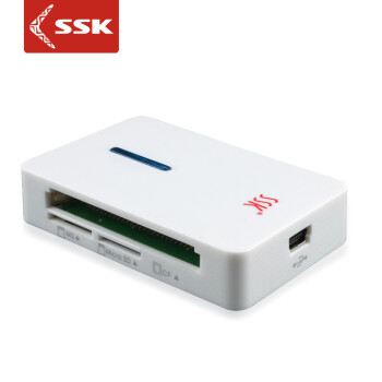 SSK飚王 SCRM016 闪灵II代四合一读卡器 支持SD\CF\TF等手机相机内存卡