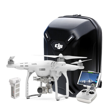 大疆phantom3 精灵3 4k/hd专业遥控高清四轴航拍飞行器 摄像无人机