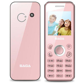 
                                        传奇(SAGA)A808 迷你儿童手机 移动/联通2G 双卡双待 粉                