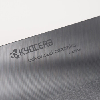 京瓷KYOCERA  陶瓷刀具套装 礼盒套装三德菜刀 二件套 FK-075/160 黑柄黑刃