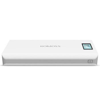 
                                        罗马仕（ROMOSS）sense6Plus 移动电源/充电宝20000毫安 苹果/安卓手机/平板通用 数显屏 聚合物电芯 白色                