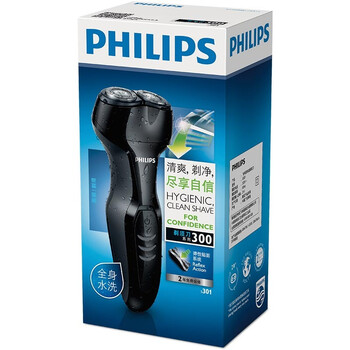 
                                        
                                                            飞利浦（PHILIPS）男士电动剃须刀全身水洗剃胡刀胡须刀刮胡刀S301/02                