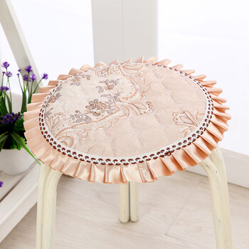 声筑 茵思宛田园蕾丝坐垫椅垫小圆凳坐垫凳子罩椅子罩小圆凳子套罩 小