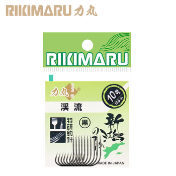 力丸日本原装进口渔钩溪流有刺黑一包钓鱼钩日本高端钓具品牌竞技比赛6号 10枚 图片价格品牌报价 京东