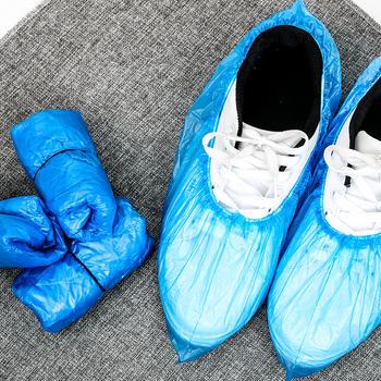 佳简x橱 一次性塑料家用 居家透明脚套防尘防水鞋套40只装_ 4折现价8