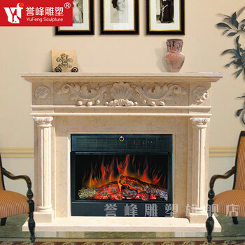 大理石壁炉架定做壁炉架欧式罗马柱雕花客厅玄关壁炉柜石材定做埃及米黄160cm 定做 图片价格品牌报价 京东