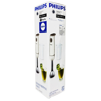 
                                        飞利浦（PHILIPS）料理机 家用多功能手持式搅拌机棒做宝宝婴儿辅食可做果泥 HR1604/03                