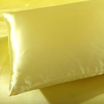 唯美鱼家纺 丝绸靠垫套方枕套 沙发抱枕套45/60 薰衣草紫 60cm*60cm