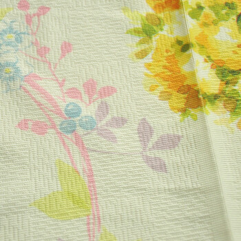 风雅荷塘 天女散花85*150CM 经编纱印花风水门帘 隔断帘 送杆