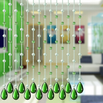 
                                        昌辉（Changhui） 昌辉 水晶珠帘玻璃成品卧室挂帘创意糖果招财过道卧室玄关门帘子 其他 40根1.5米高                
