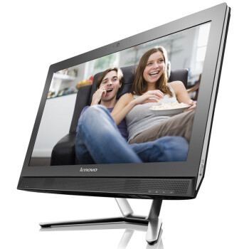 联想（Lenovo） IdeaCentre C360 19.5英寸一体机电脑（G3250T 4G 500G DVD刻 摄像头 Wifi Win8.1）黑色
