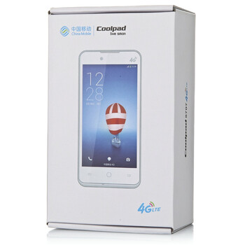 酷派(Coolpad) 8707 白色 移动4G手机