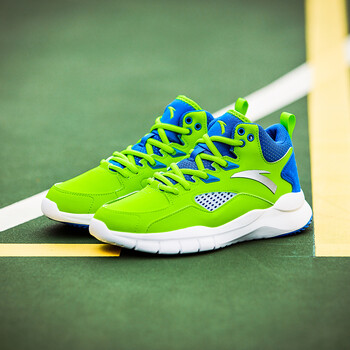 安踏(anta)童鞋男童篮球鞋儿童运动鞋男中大童减震耐磨篮球鞋31734110