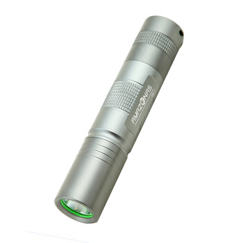 亚马逊应急灯照明LED强光手电筒充电远射防水家用消防手电 A10-1银色