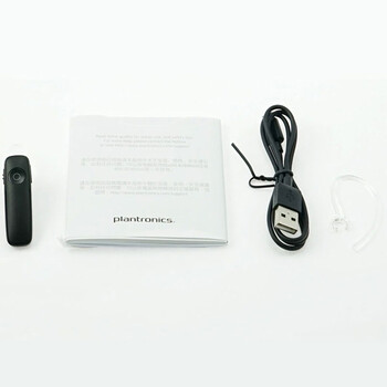 
                                                            缤特力（Plantronics）M165 商务单耳蓝牙耳机 通用型 耳挂式 黑色                