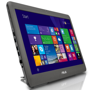 华硕（ASUS）如意ET2040 19.5英寸轻薄一体式电脑 （J1800 4G 500GB 集显 Win8.1 无线键鼠 黑色）