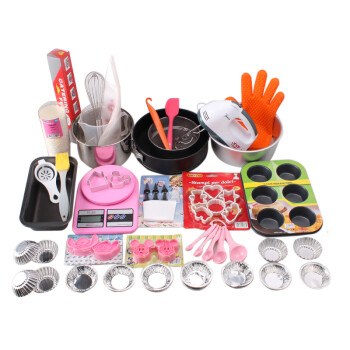 千团精工烘焙工具套装西点器具蛋糕模具烤箱用新手烘培工具套餐 没有打蛋器和电子称