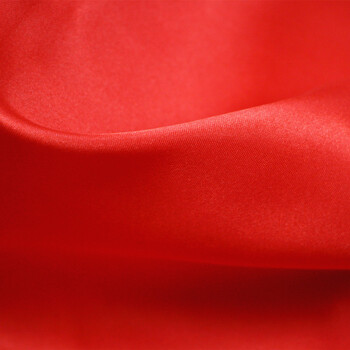 大红色布料 喜事 揭幕 色丁布婚庆红布红绸布面料金丝绒布 红布料u 1.